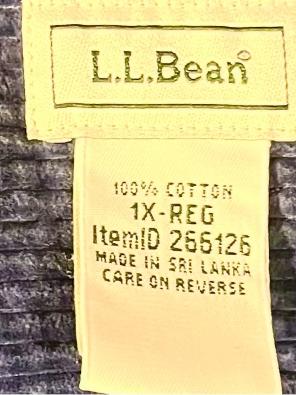 Vintage L.L. Bean Womens Blue Corduroy Shirt Jacket 100% Cotton Size XL - Picture 6 of 7
